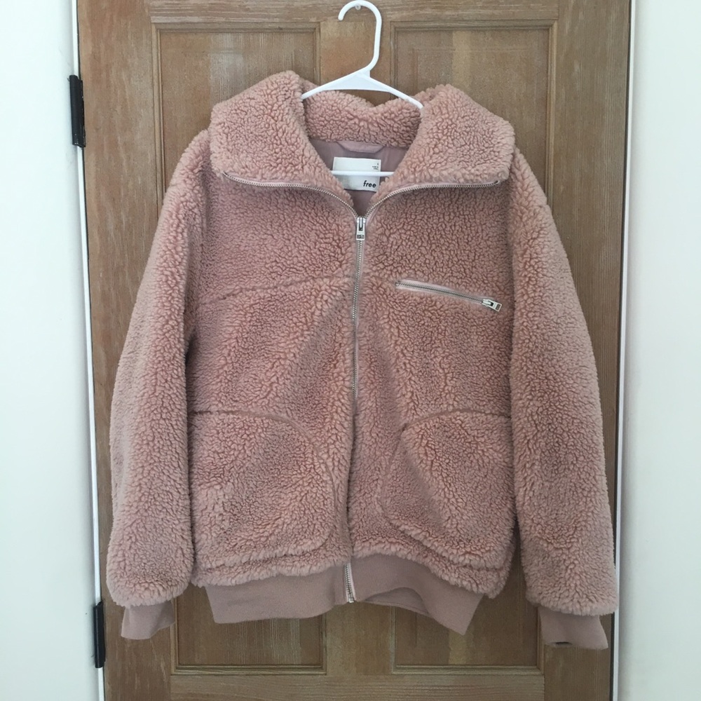 Aritzia teddy jacket